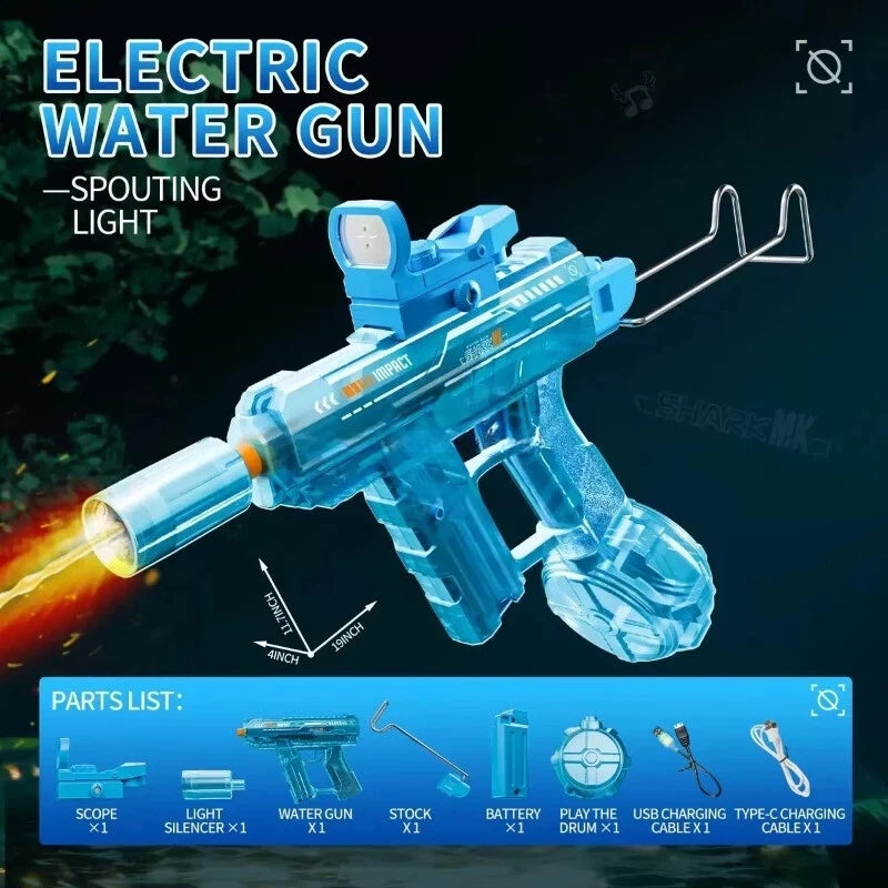 Over Soak™ Uzi Water Gun